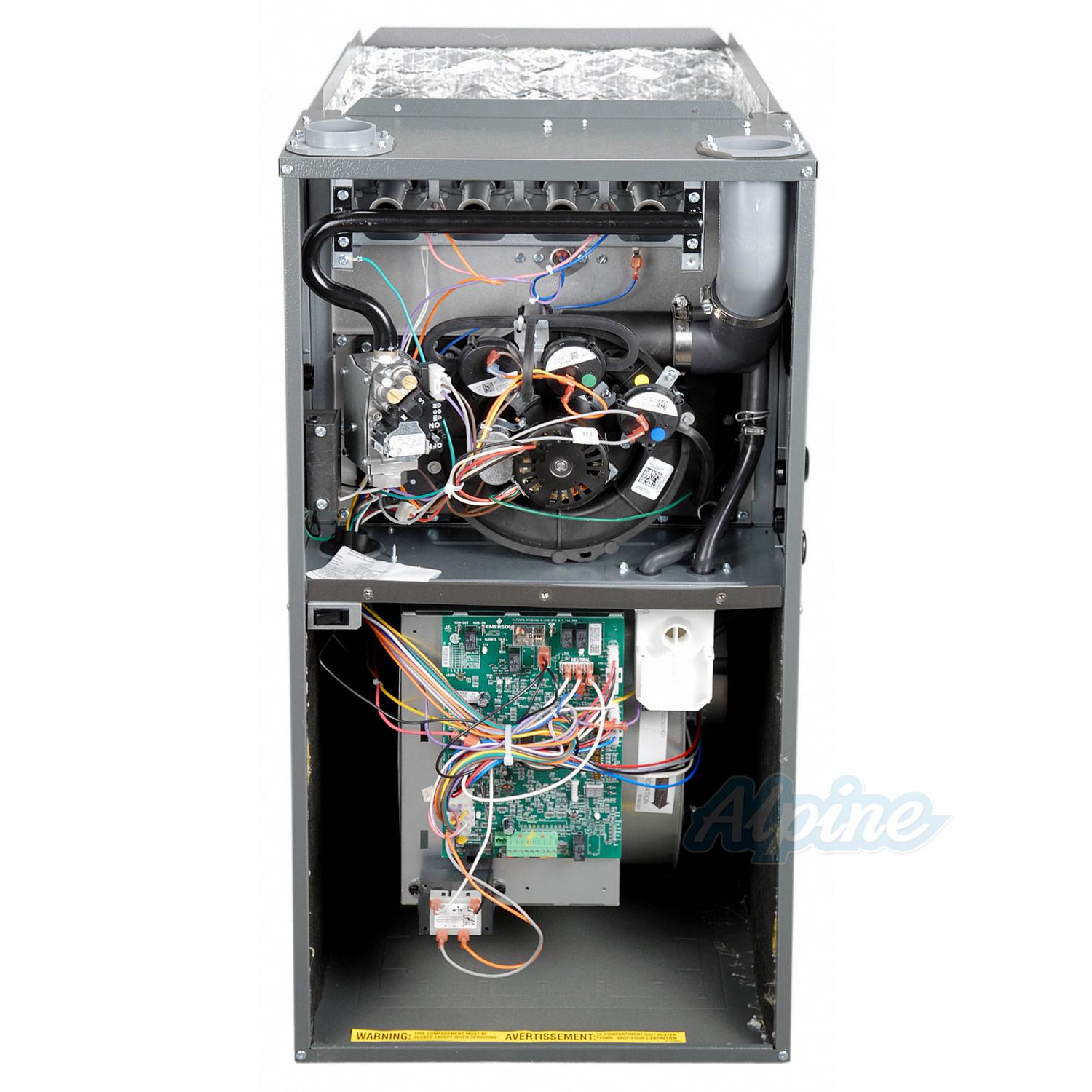 Goodman GMVC961005CN 100,000 BTU Furnace, 96% Efficiency, 2-Stage ...